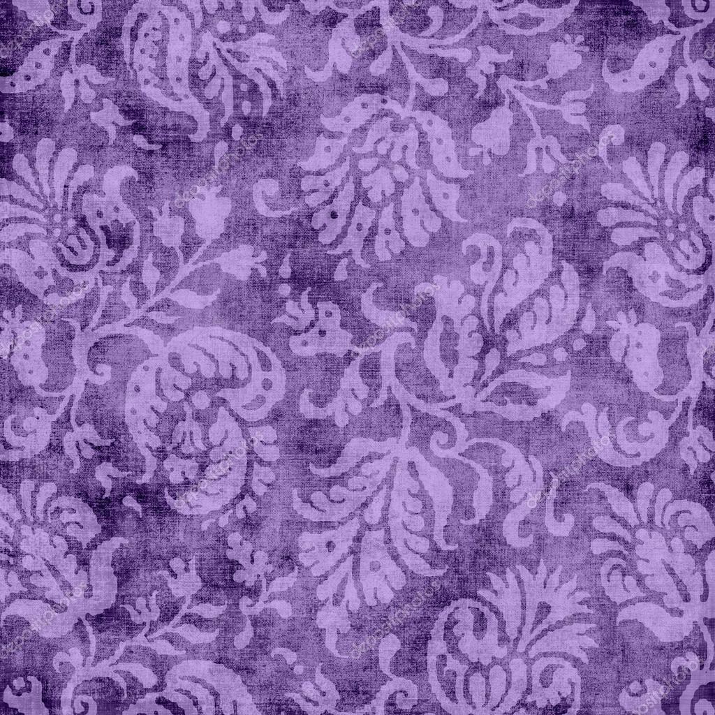Vintage Purple Floral Tapestry — Stock Photo © SongPixels 15433031