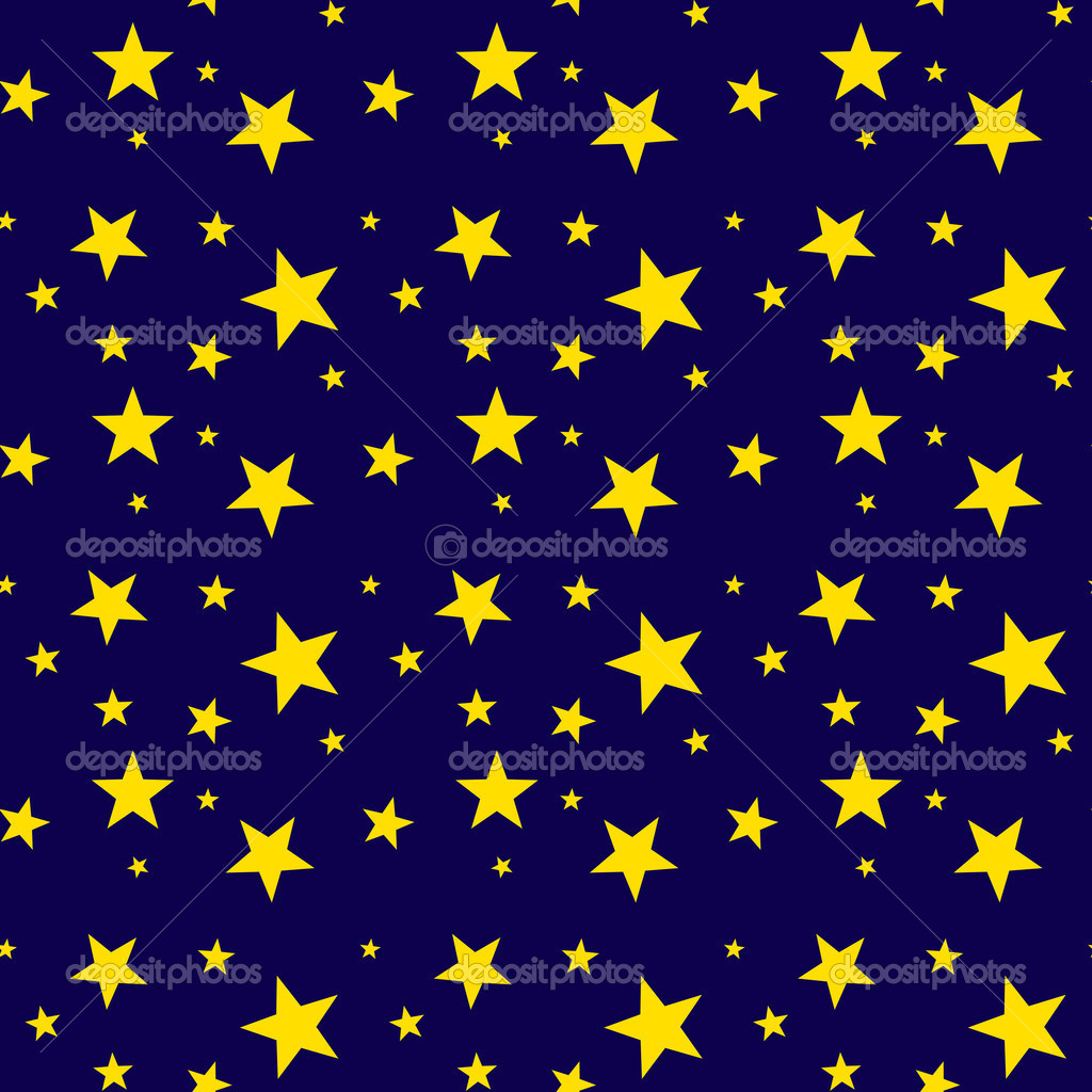 Seamless Gold Stars on Deep Navy Stock Photo by ©SongPixels 15678277