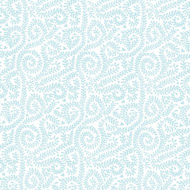 pastel beyaz asma deseni üzerinde mavi