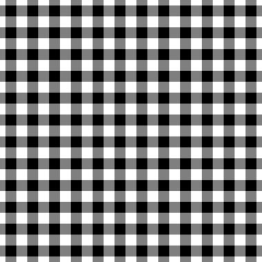 Pötikareli siyah & beyaz kareli