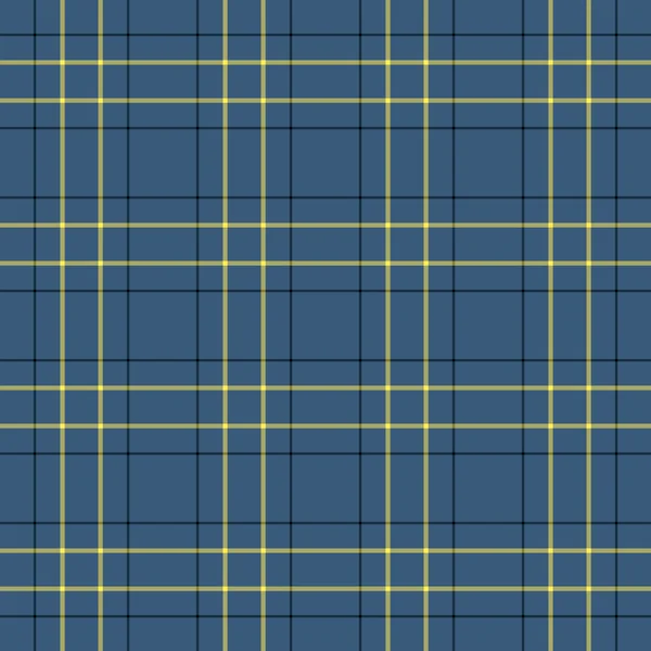 Mavi, siyah & sarı Dikişsiz kareli