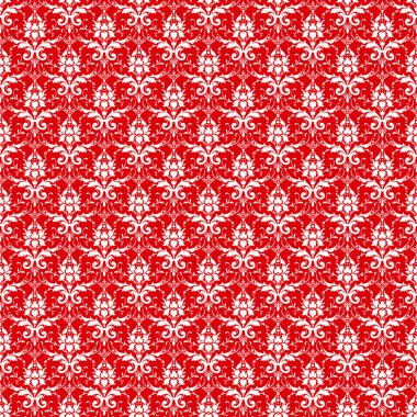 sorunsuz red & beyaz Şam