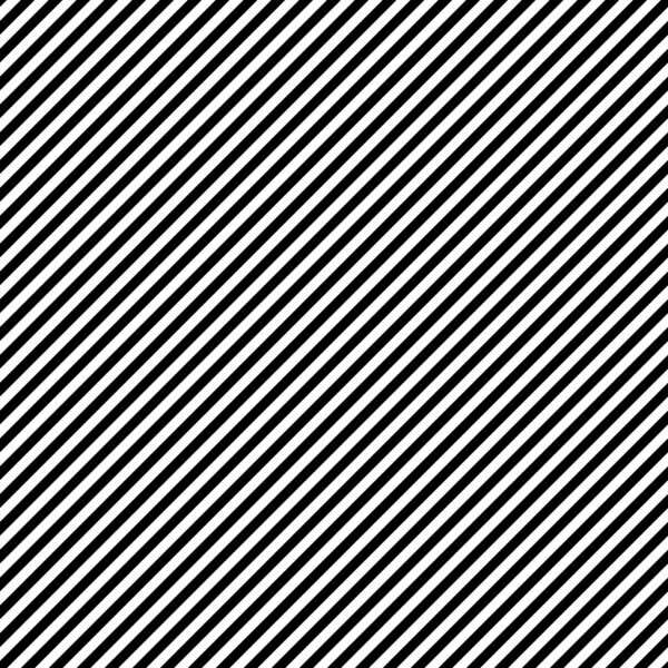 Seamless Black & White Diagonal Stripes