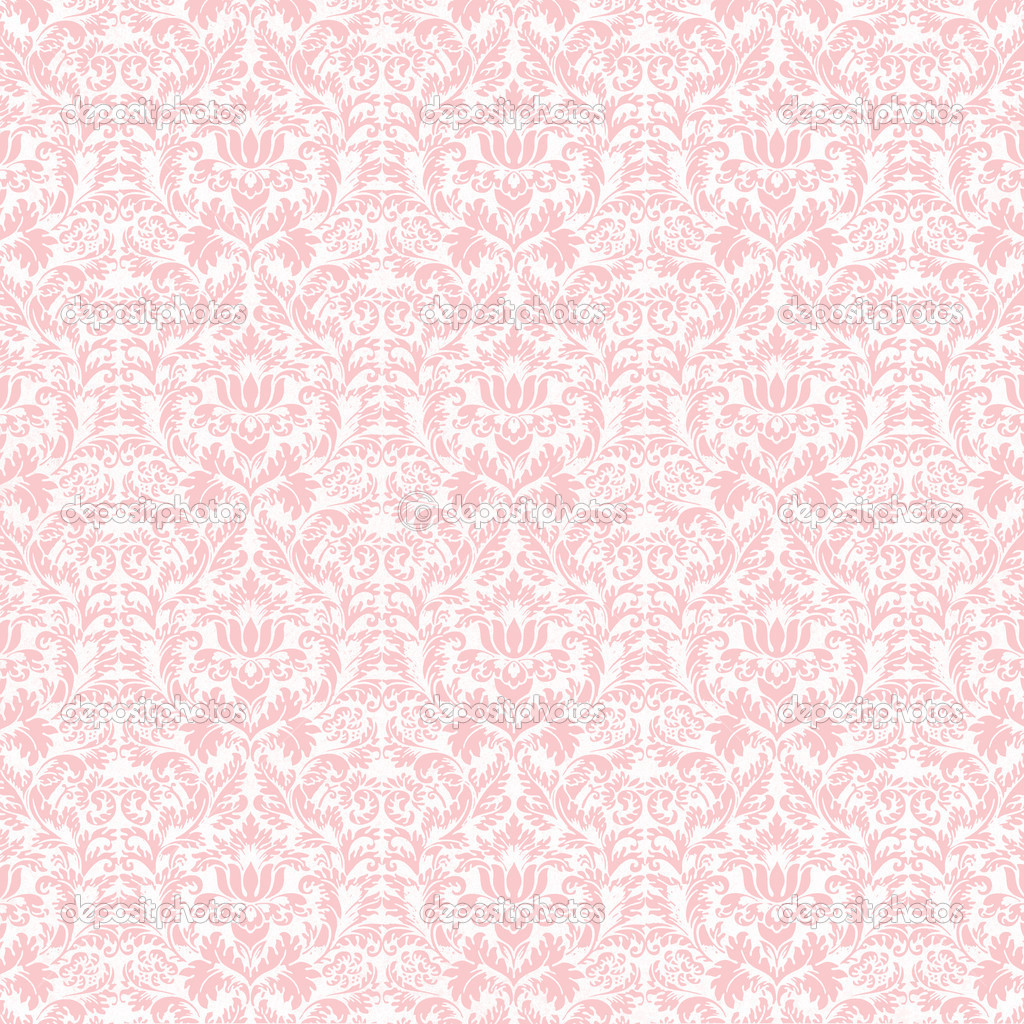 Light Pink Damask Background