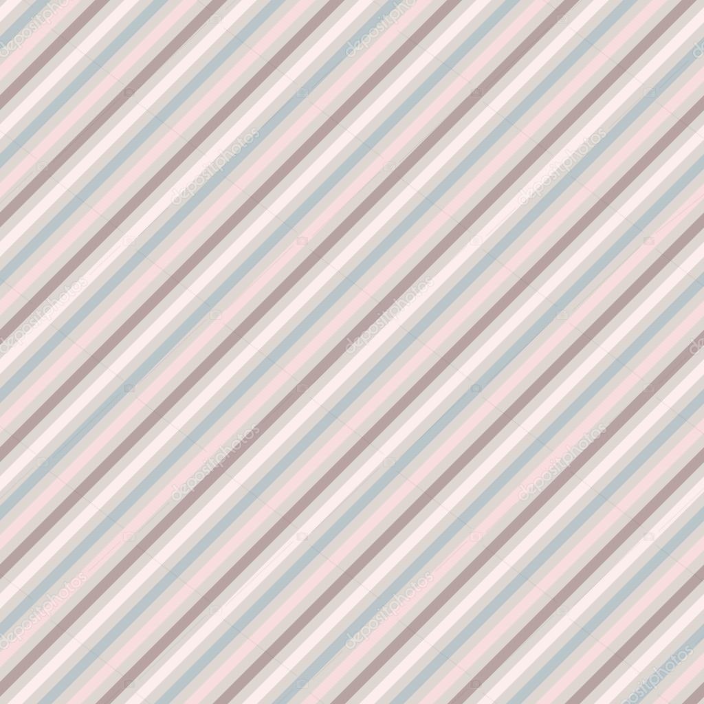 Seamless Soft Color Diagonal Stripes