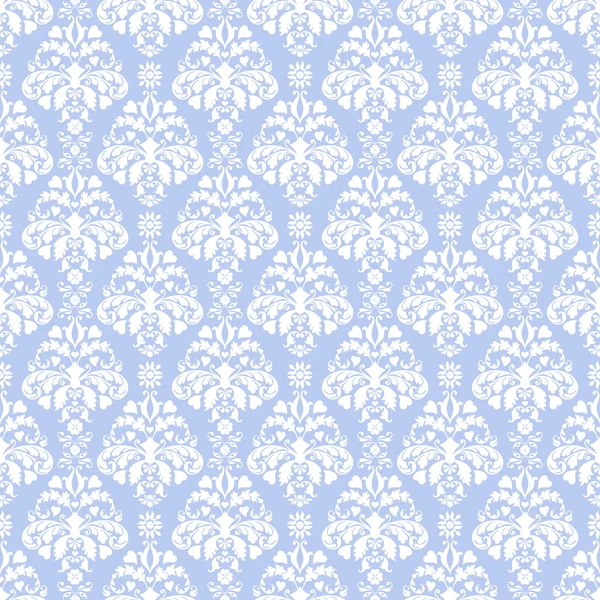 Μπλε & λευκό damask — Φωτογραφία Αρχείου