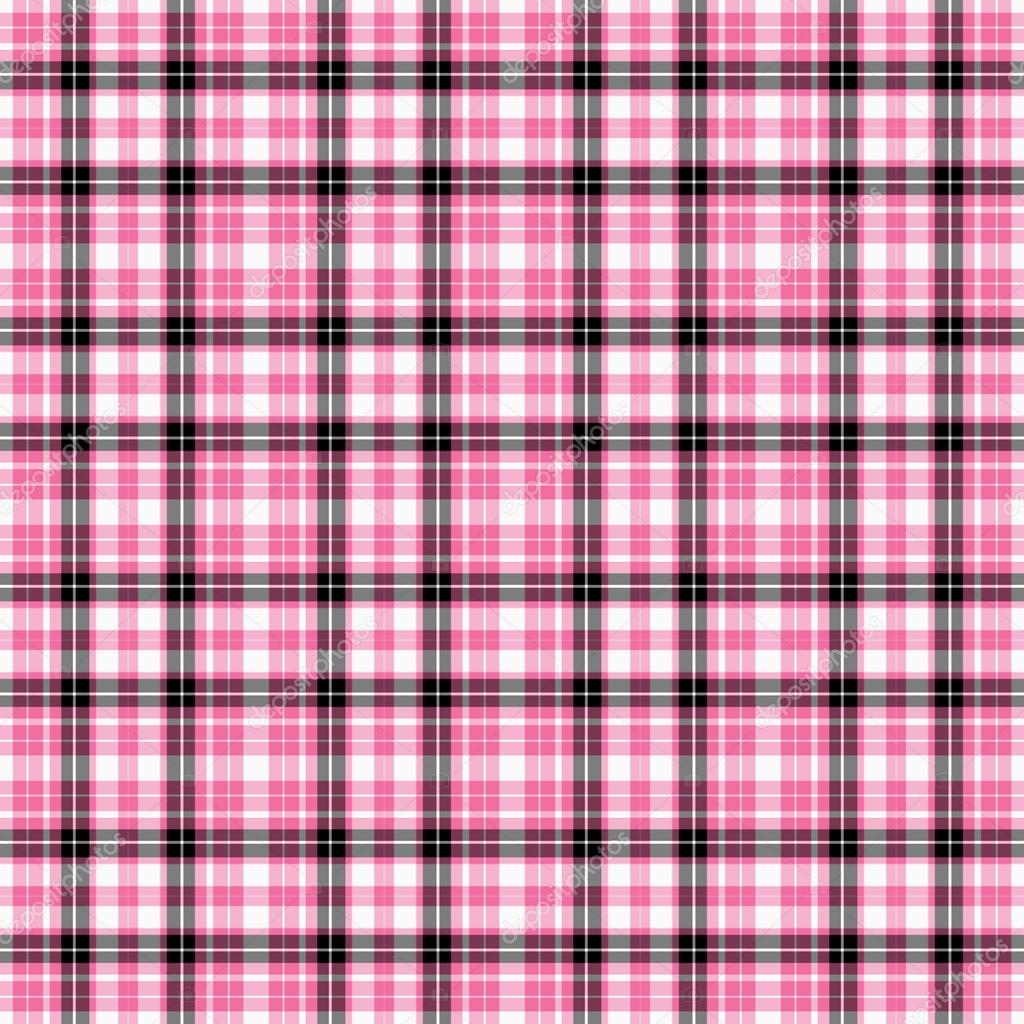 Seamless Pink & Black Plaid Stock Photo by ©SongPixels 33985197