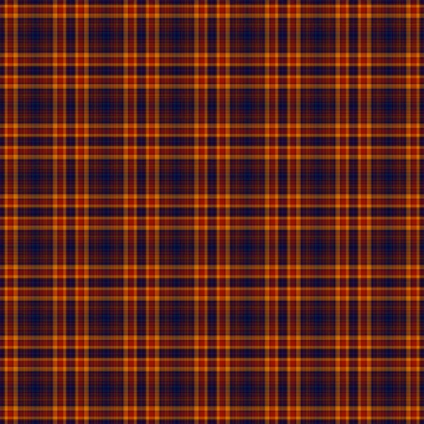 Deep Rich Jewel Toned Plaid Navy Rust Gold — Photo