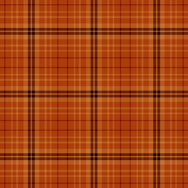 Plaid Senza Cuciture Nei Colori Autunnali Della Ruggine Marrone Arancio — Foto Stock