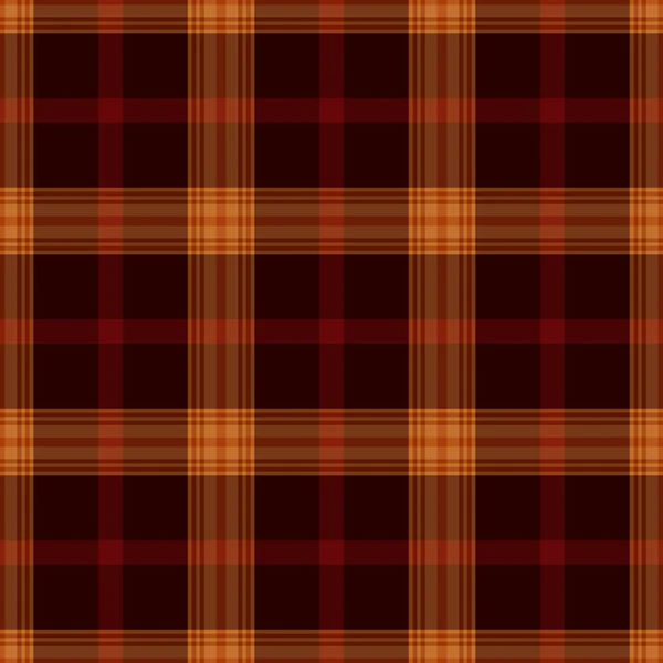 Seamless Plaid Autumn Colors Rust Brown Burnt Orange Gold — Stok Foto