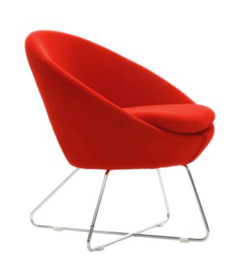 Kırmızı modern sandalye