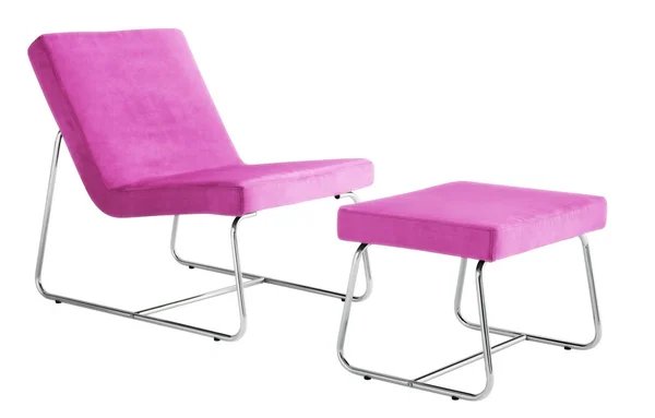 Relax sedia rosa — Foto Stock