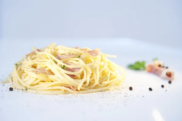 Spaghetti gourmet — Stock Photo, Image