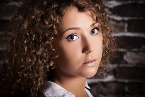 Young woman glamour portrait — Stock Photo, Image