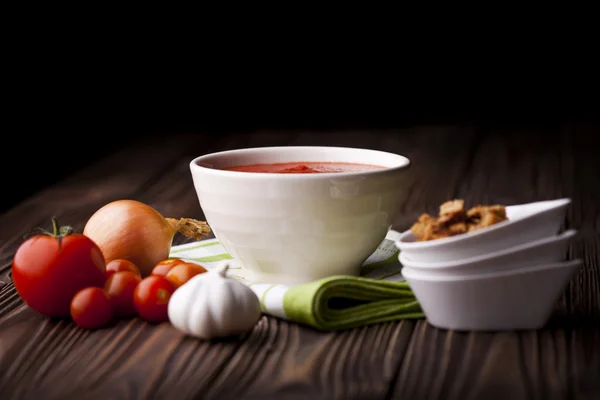 Zuppa di pomodoro rosso — Foto Stock