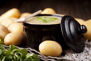 kremalı patates çorbası