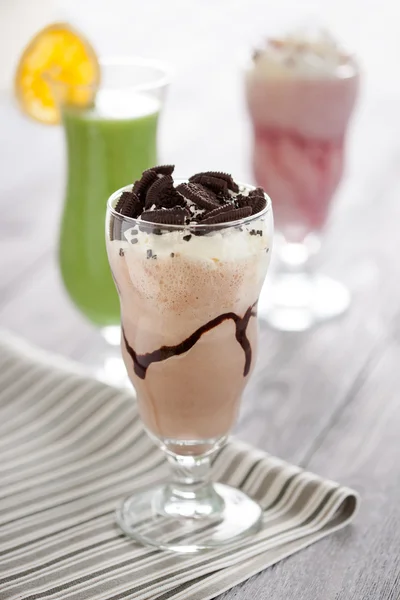 Batido de chocolate —  Fotos de Stock