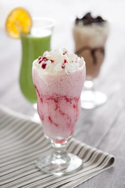 Fragola agitare — Foto Stock