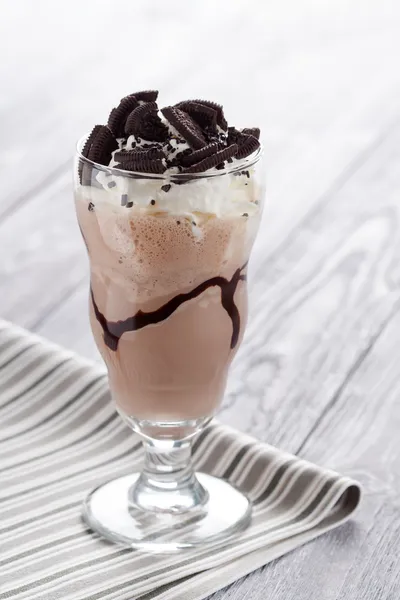 Csokoládé shake Stock Kép