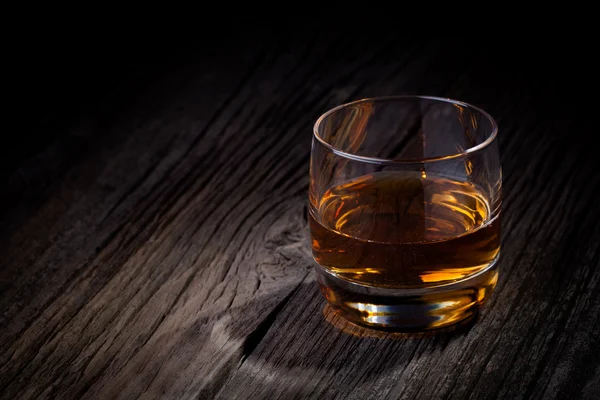 Glas whisky Stockfoto