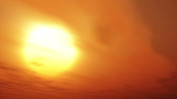 Coucher de soleil doré 