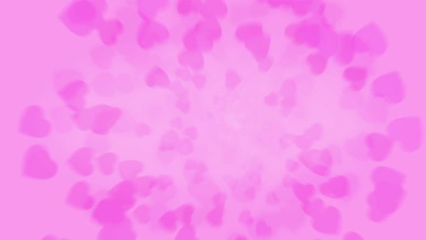 Spinning petali di rosa — Video Stock