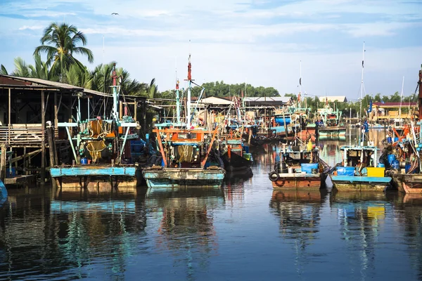 Chinese Fishing village — Stok fotoğraf