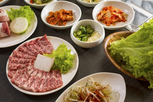 Korean side dishes — Stock Photo, Image