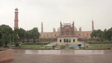Garden And Building Frontage - Pan - Left To Right