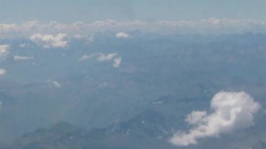 Passing Above Clouds And Land - Slide - Right To Left