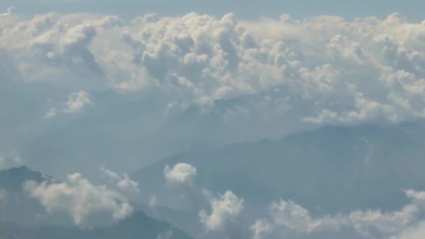 Clouds Land Slide Right Left — Αρχείο Βίντεο