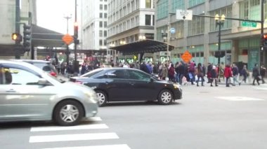 Cars Driving By On Road - Static - Slow Motion