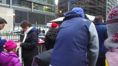 People Walking In Crowd - Static