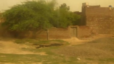 Passing By Houses In Village - Slide - Left To Right 