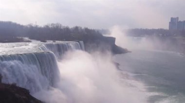 Yukarıdan Niagara Şelaleleri - Statik