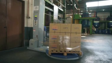 Karton Kutular Paket Makinesinde