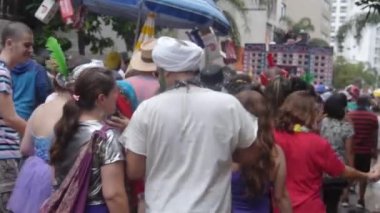 Crowded atmosphere at the Music Festival