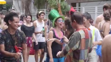 Crowded atmosphere at the Music Festival