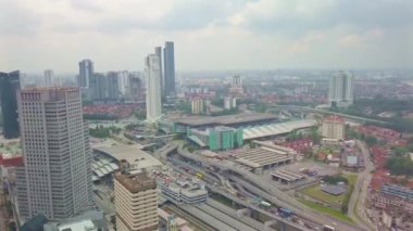 Johor Bahru Sentral Tren İstasyonu - Havadan - Crane Down