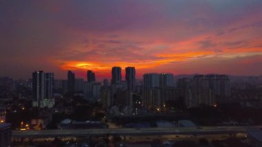 Kuala Lumpur 'un Güzel Gece Şehri, Malezya