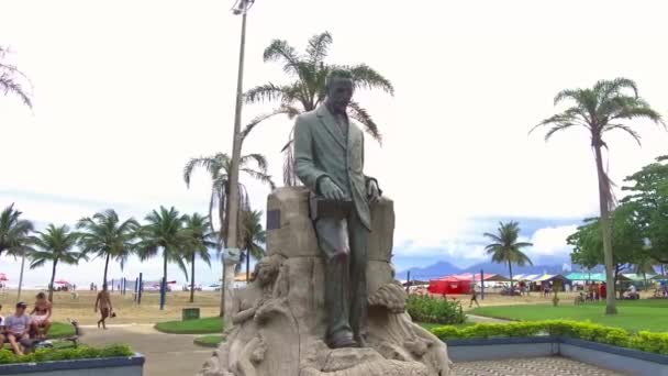 Faire Tour Une Statue Vieux Monsieur — Video