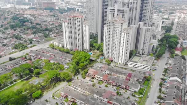 Top View Housing Apartment Tilt — Stock Video