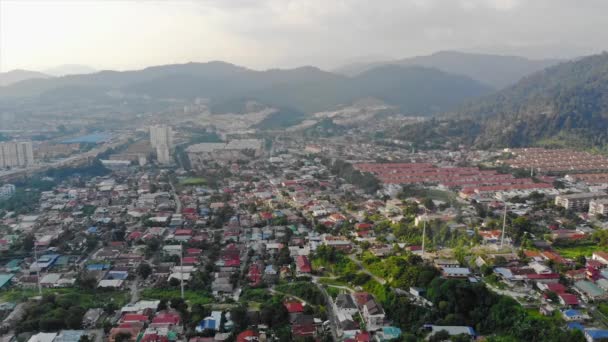 Місто Пагорб Ампанг Аероель — стокове відео