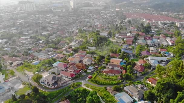 Ciudad Ampang Hill Aeriel — Vídeo de stock