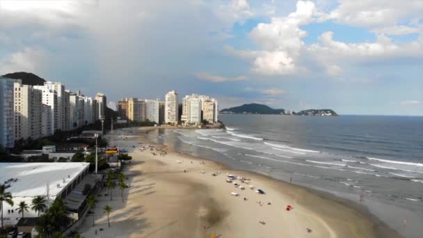 Piękna Plaża Guaraju Podróże — Wideo stockowe