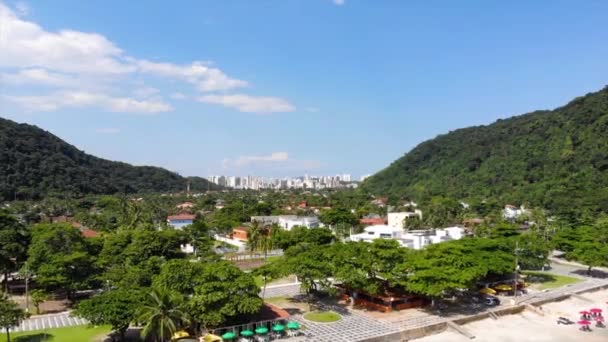 Beautiful Housing Tree City Guaraju — Stock Video