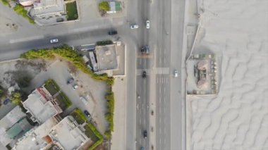 Karach Sahili 'ndeki Karayolu Manzarası.