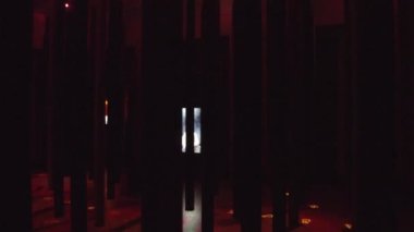 Liberdade Meydanı 'nda birçok kutup var. 