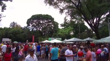 Pazar Pazarındaki İnsanlar Grubu