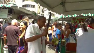 Hindistan cevizi içeceği standı - Statik Kaplama.